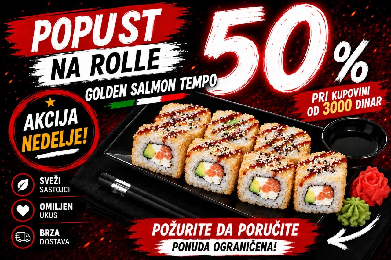 Golden Salmon Tempo (50% popust)